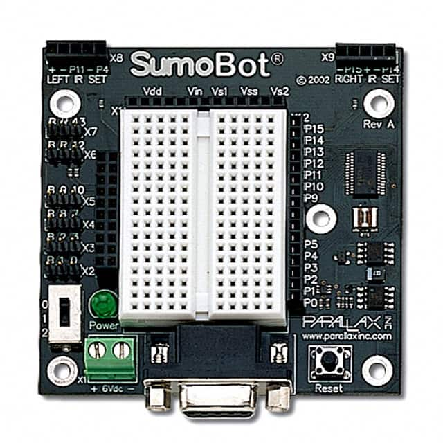 555-27400 Parallax Inc.                                                                    BOARD PC SUMOBOT W/BS2 MODULE