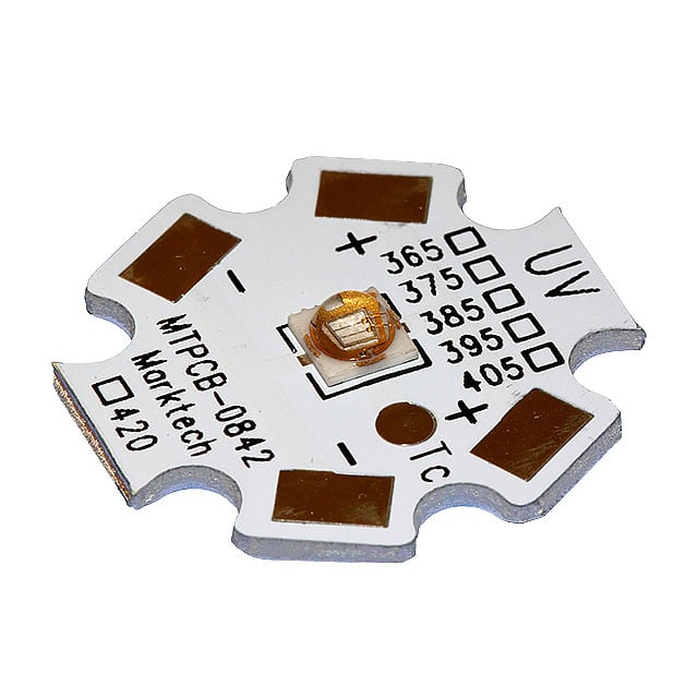 MTSM405UV-D5120S Marktech Optoelectronics                                                                    405NM DOMED SMD UV STARBOARD