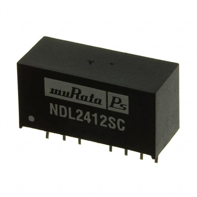 NDL2412SC Murata Power Solutions Inc.                                                                    CONV DC/DC 2W 24VIN 12VOUT SIP