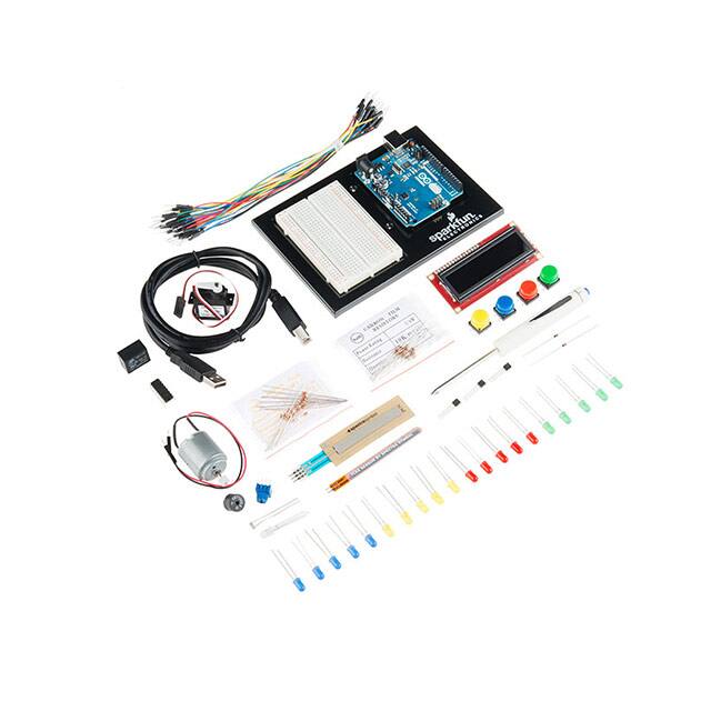 KIT-13970 SparkFun Electronics                                                                    INVENTOR KIT FOR ARDUINO UNO