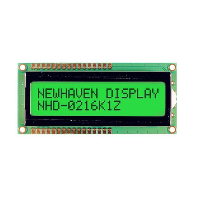 NHD-0216K1Z-FSPG-FBW-L Newhaven Display Intl                                                                    LCD MOD CHAR 2X16 GRN TRANSFL