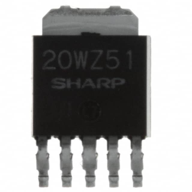 PQ20WZ51J00H Sharp Microelectronics                                                                    IC REG LINEAR POS ADJ 500MA SC63