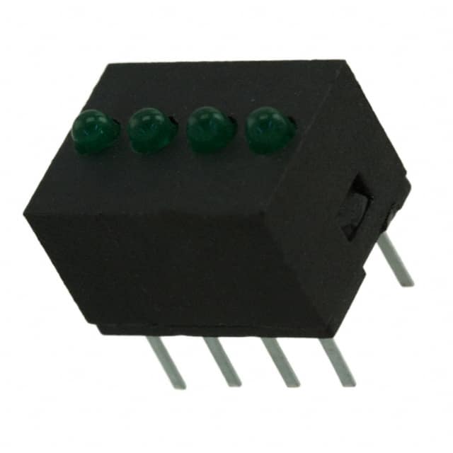 5555303F Dialight                                                                    LED 2MM QUAD 5V VERTICAL GREEN