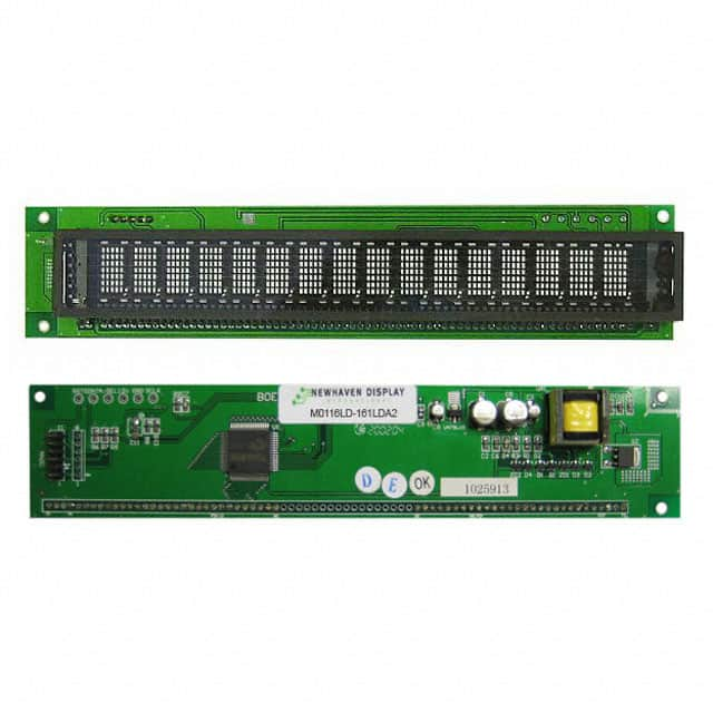 M0116LD-161LDA2 Newhaven Display Intl                                                                    MODULE VF CHAR 1X16 14.7MM