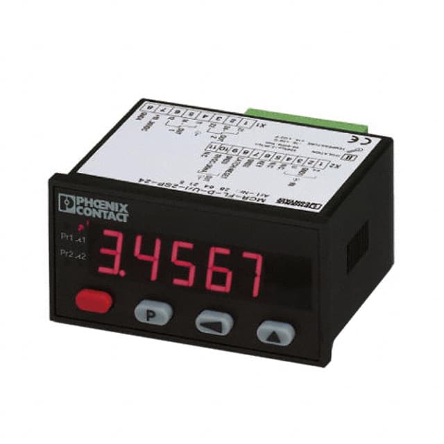 2864215 Phoenix Contact                                                                    PROC MTR 0-20MA/10VDC LED PNL MT