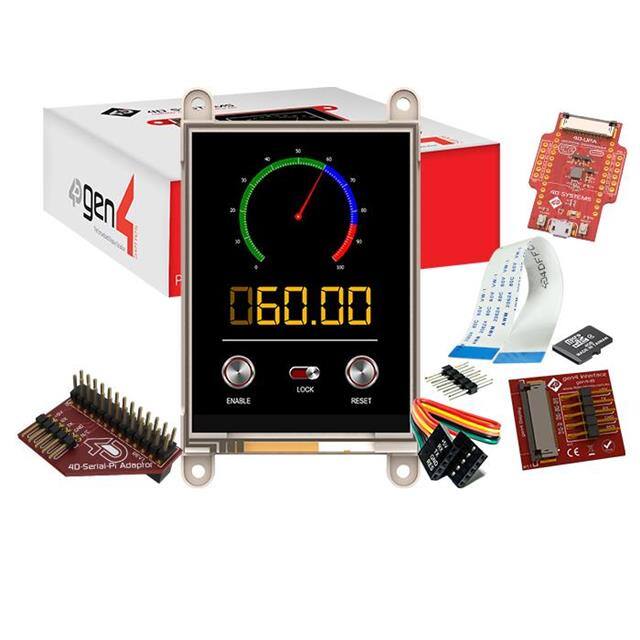 SK-GEN4-32DT-PI 4D Systems Pty Ltd                                                                    DISPLAY LCD TFT 3.2