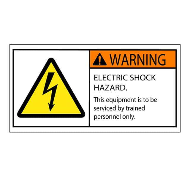 SAFLBL-2X4-031-500/PK 3M (TC)                                                                    SAFETY LABEL - WARNING - ELECTRI