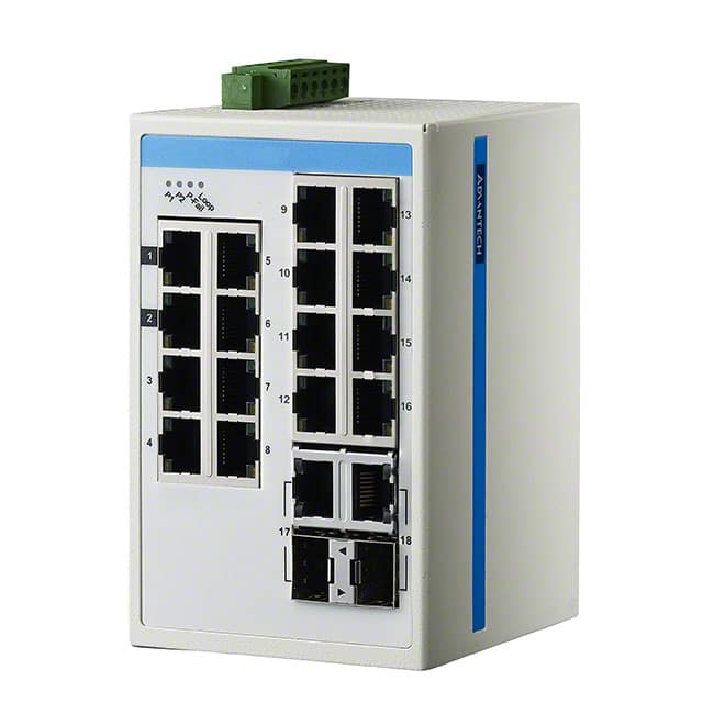 EKI-5626C-AE B&B SmartWorx, Inc.                                                                    ETH SW 16PORT 10/100MBPS + 2PORT