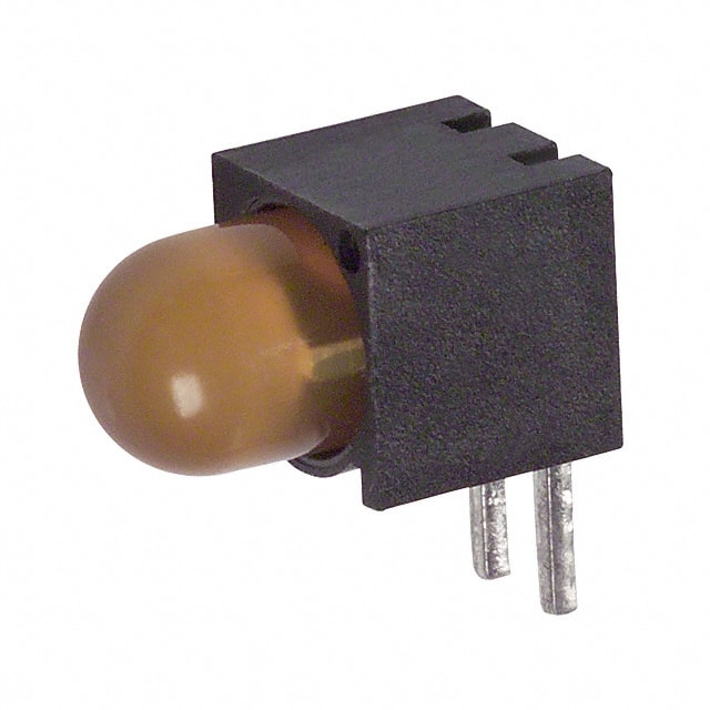 5502305 Dialight                                                                    LED 5MM RT ANG HI EFF YEL PCMNT