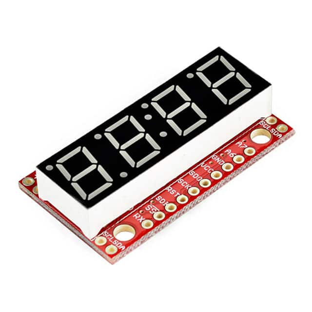 COM-11629 SparkFun Electronics                                                                    SPARKFUN 7-SEGMENT SERIAL DISPLA