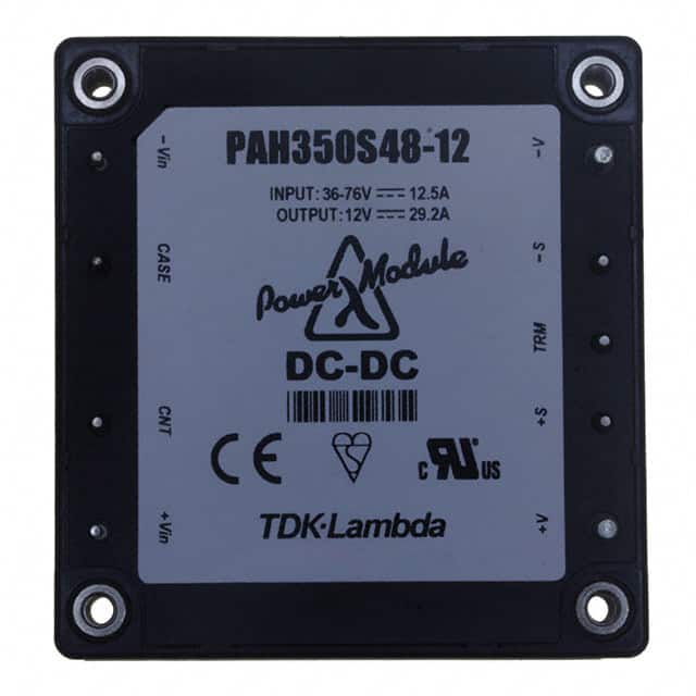 PAH350S4812/T TDK-Lambda Americas Inc.                                                                    CONVERT DC/DC 12V 29.2A 350W