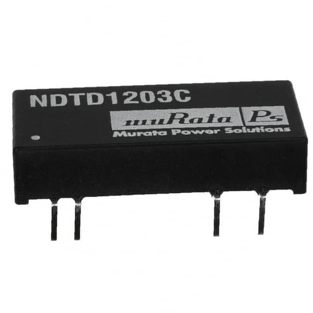 NDTD1203C Murata Power Solutions Inc.                                                                    CONV DC/DC 3W 12VIN 3.3V DIP24