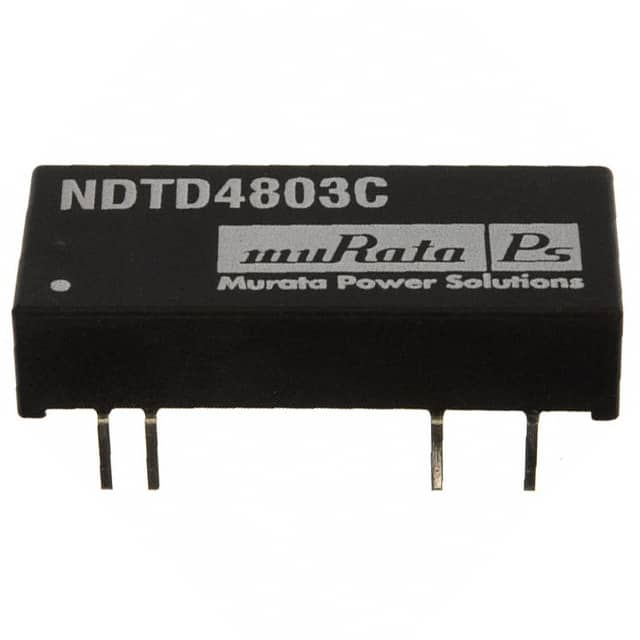 NDTD4803C Murata Power Solutions Inc.                                                                    CONV DC/DC 3W 48VIN 3.3V DIP24