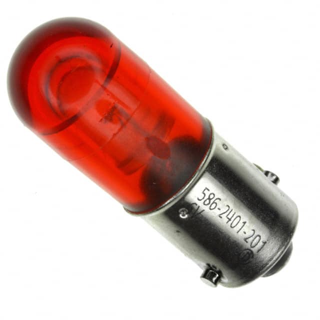 5862401201F Dialight                                                                    BASED LED T3 1/4 RED 6V NONPOL