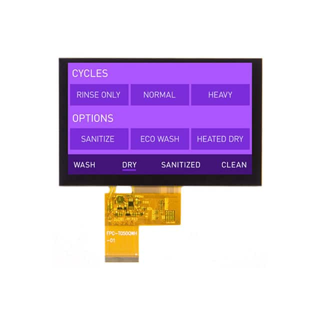 DT050TFT-TS Displaytech                                                                    LCD DISP TFT 5.0