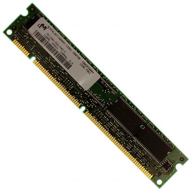 MT4LSDT1664AY-133D1 Micron Technology Inc.                                                                    MODULE SDRAM 128MB 168UDIMM