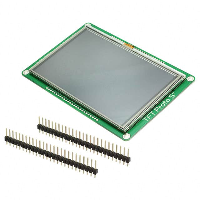 MIKROE-1686 MikroElektronika                                                                    LCD TFT WVGA 5