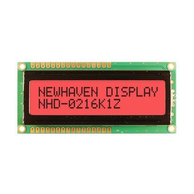 NHD-0216K1Z-FSR-FBW-L Newhaven Display Intl                                                                    LCD MOD CHAR 2X16 RED TRANSFL