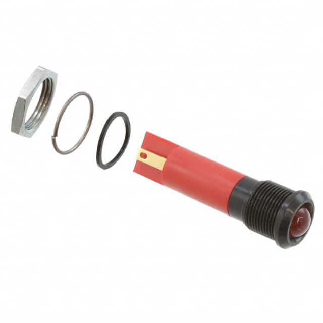 Q12P1BXXR110E APEM Inc.                                                                    INDICATOR 110V 12MM PROM RED