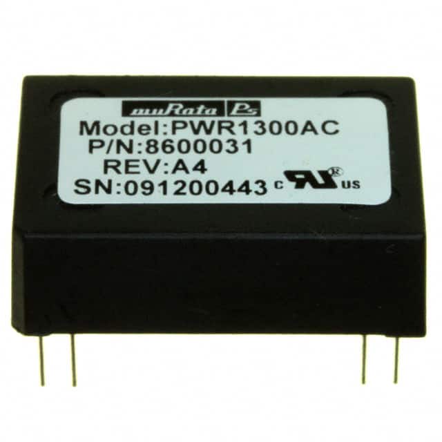 PWR1300AC Murata Power Solutions Inc.                                                                    CONV DC/DC 5V 300MA DIP