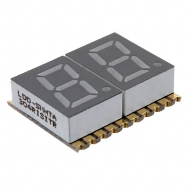 LDD-SMHTA304RISITR Lumex Opto/Components Inc.                                                                    7SEG DISPLAY 2DIGIT RED 0.3