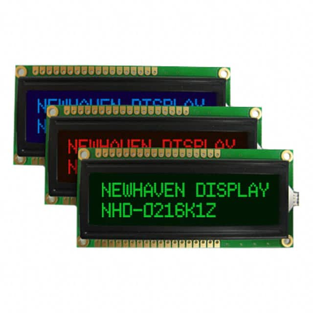 NHD-0216K1Z-NS(RGB)-FBW Newhaven Display Intl                                                                    LCD MOD CHAR 2X16 RGB TRANSM