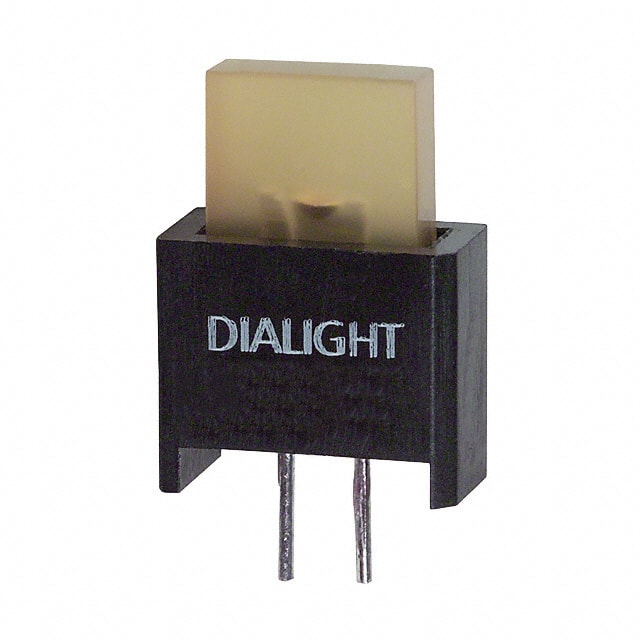 5614301055F Dialight                                                                    LED 2.5MM X 7MM VERT YELLOW PC M