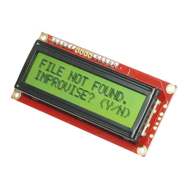 LCD-09066 SparkFun Electronics                                                                    LCD SERIAL ENAB 16X2 BK ON GN