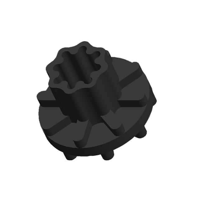 B-434-V2590 Aearo Technologies, LLC                                                                    SCREW GROMMET THERMOPLASTIC BLCK