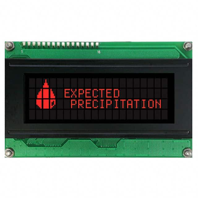 LK204-25-R-VPT Matrix Orbital                                                                    LCD ALPHA/NUM DISPL 20X4 BK RED