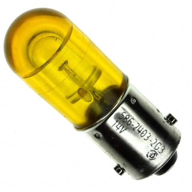 5862403203F Dialight                                                                    BASED LED T3 1/4 AMB 14V NONPOL