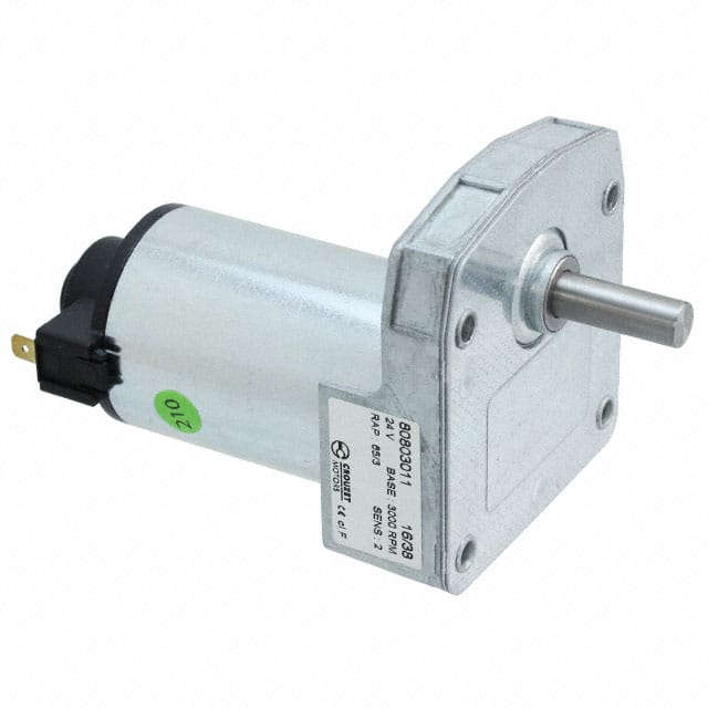 80803011 Crouzet                                                                    MOTOR 24VDC 65-3:1 STD 8MM AXE