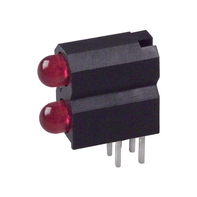 5530211300F Dialight                                                                    LED 2HI 3MM LOW CUR RED PC MNT