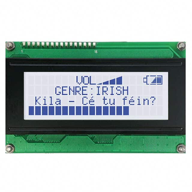 LK204-25-USB-GW-E Matrix Orbital                                                                    LCD CHARACTER DISPLAY 20X4 USB