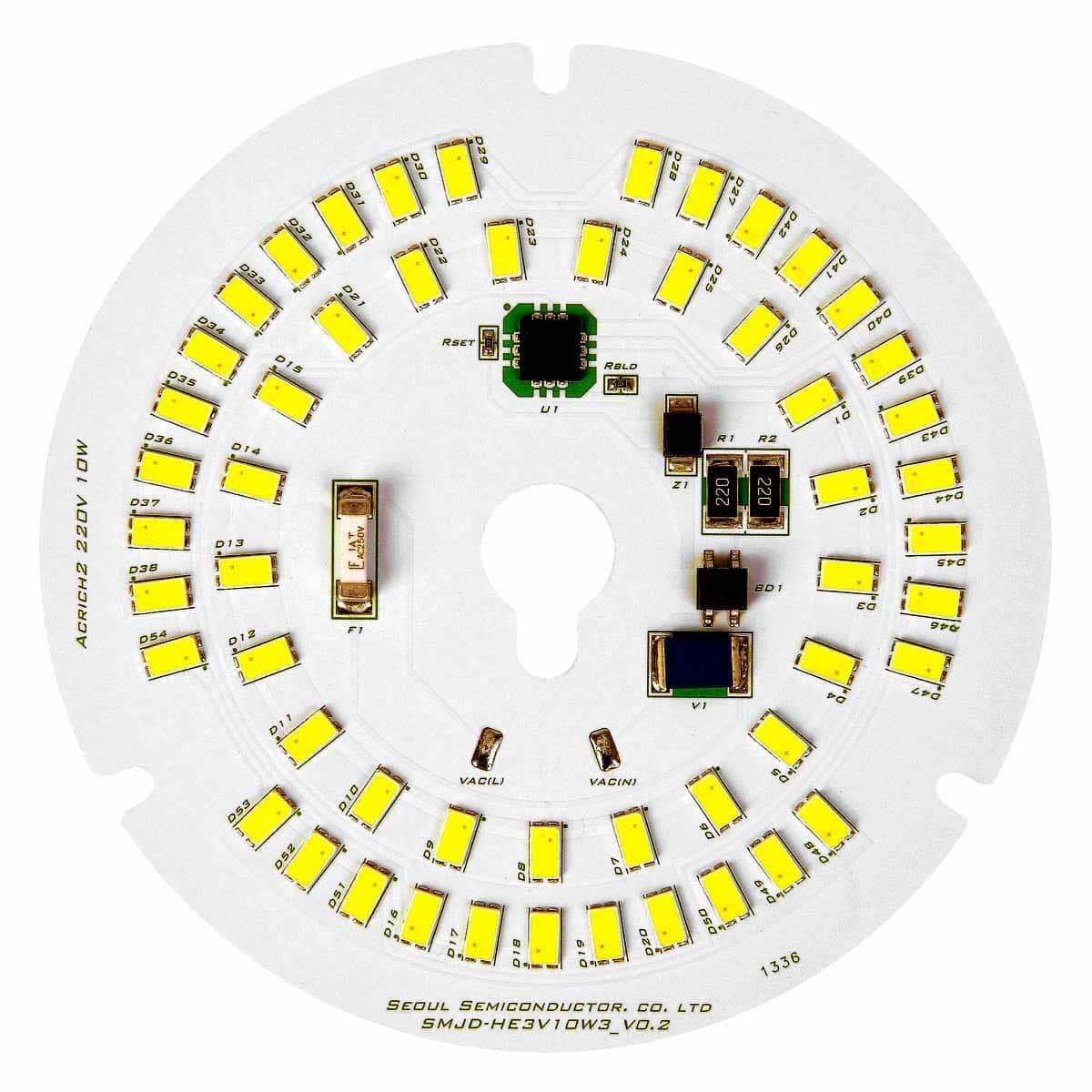SMJD-HE2V10W3-GA Seoul Semiconductor Inc.                                                                    LED MODULE 10W 3000K CCT
