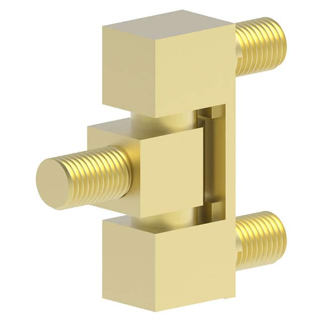 09230690 Essentra Components                                                                    SIDE MOUNTED HINGE BRASS NONE FI