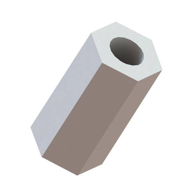 HS-4-3 Essentra Components                                                                    HEX SPACER #4 CPVC 3/8