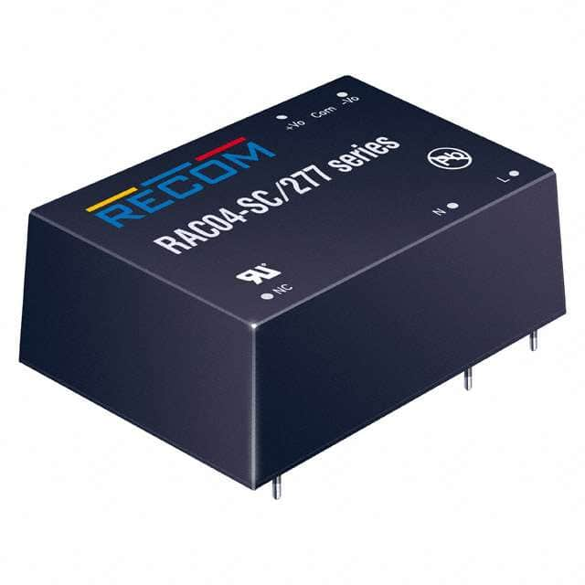 RAC04-15SC/277 Recom Power                                                                    AC/DC CONVERTER 15V 267MA 4W