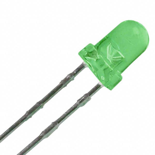 SLR-322MCT32 Rohm Semiconductor                                                                    LED GREEN CLEAR 3MM ROUND T/H