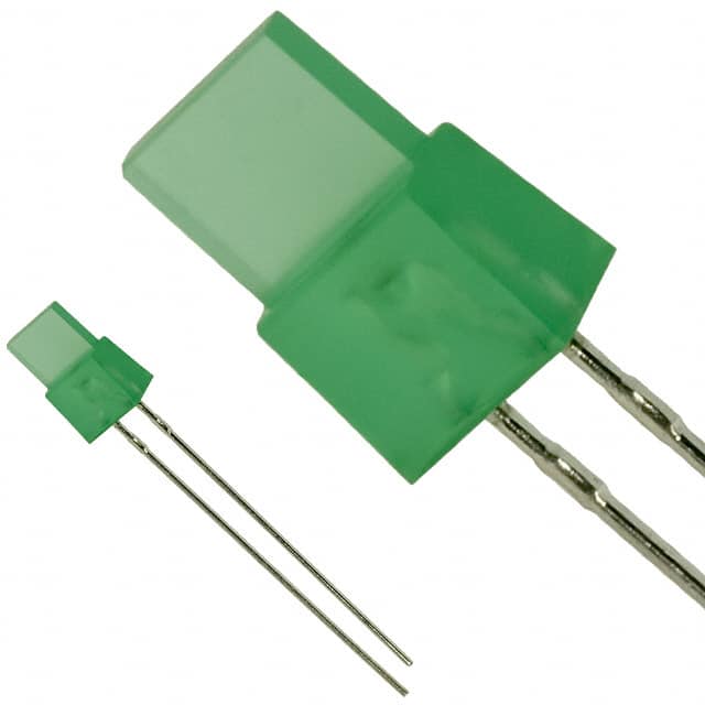 LN324GPXB Panasonic Electronic Components                                                                    LED GREEN DIFF 5X1MM RECT T/H