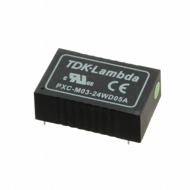 PXCM0324WD05A TDK-Lambda Americas Inc.                                                                    DC/DC CONVERTER +/-5V .3A PCB