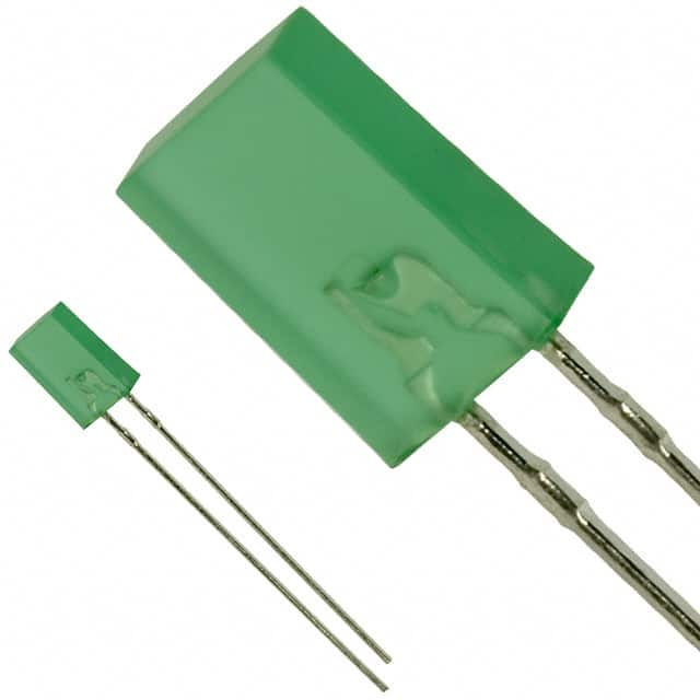 LN342GPX Panasonic Electronic Components                                                                    LED GREEN 5X2MM RECT T/H