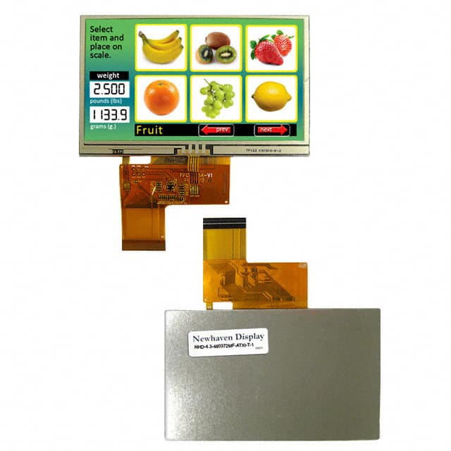 NHD-4.3-480272MF-ATXI#-T-1 Newhaven Display Intl                                                                    LCD DISPLAY TFT 480X272 TRANS