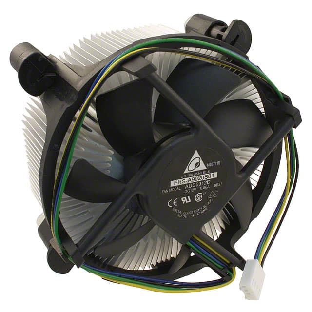 FHS-A9020S01 Delta Electronics                                                                    FAN CPU COOLER 100X40MM 12VDC