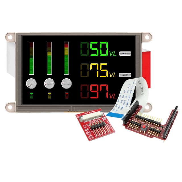 GEN4-ULCD-50D-AR 4D Systems Pty Ltd                                                                    DISPLAY LCD TFT 5.0