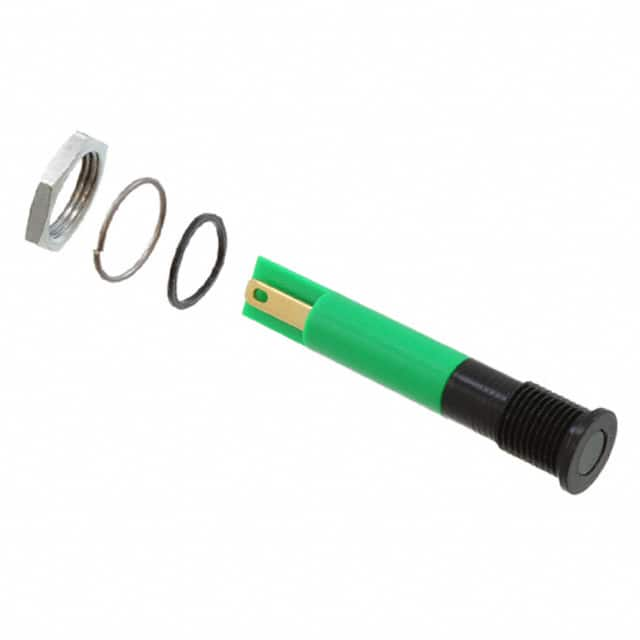 Q8F1BXXG12E APEM Inc.                                                                    INDICATOR 12V 8MM FLUSH GREEN