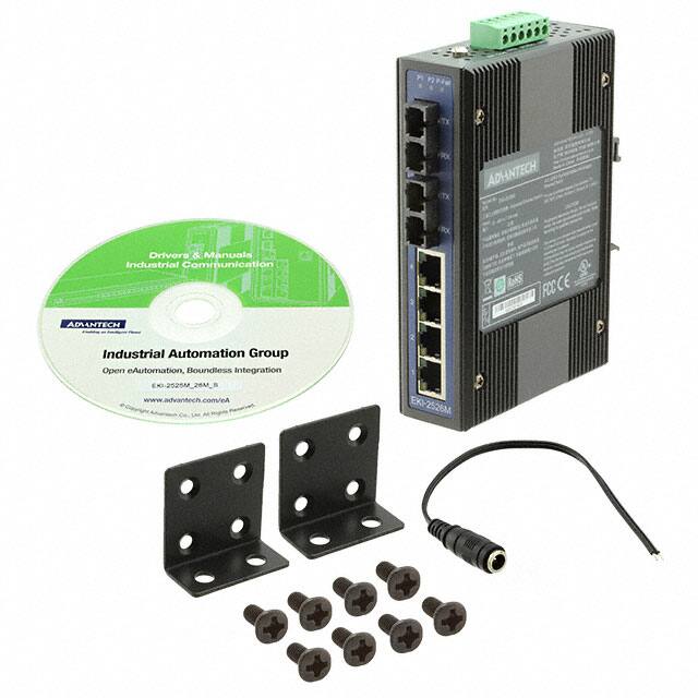 EKI-2526M-AE B&B SmartWorx, Inc.                                                                    4-PORT 10/100M +2 M.M FIBER UNMA