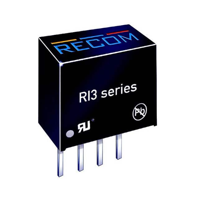 RI3-2405S/H2 Recom Power                                                                    CONV DC/DC 3W 24VIN 05VOUT THT S