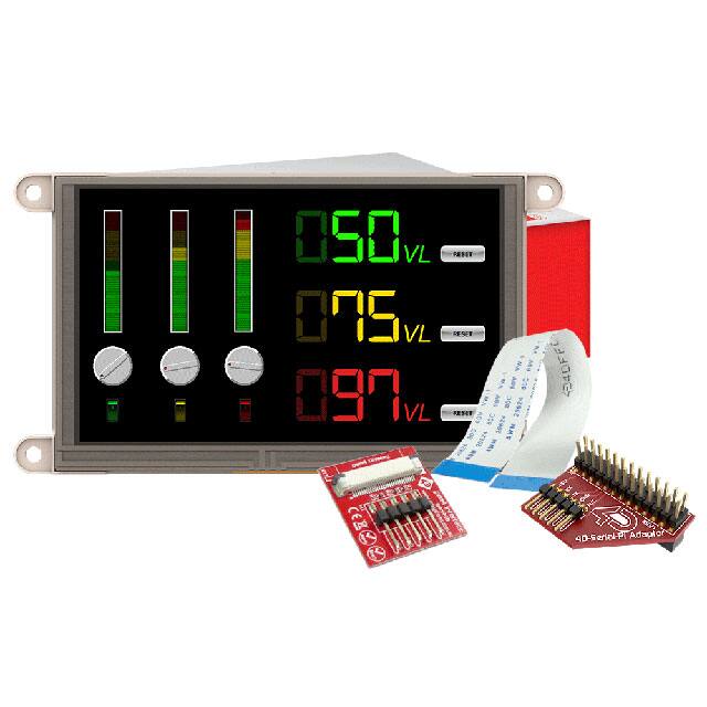 GEN4-ULCD-50D-PI 4D Systems Pty Ltd                                                                    DISPLAY LCD TFT 5.0