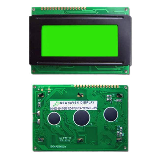 NHD-0416B1Z-FSPG-YBW-L-3V Newhaven Display Intl                                                                    LCD MOD CHAR 4X16 Y/G TRANSFL